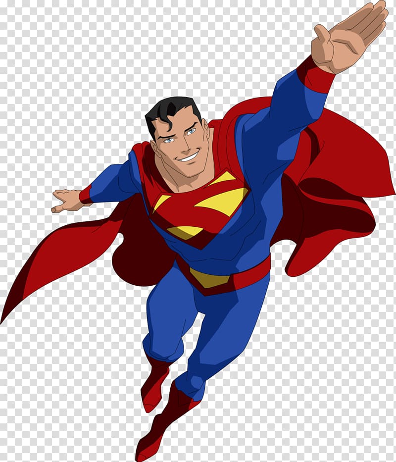 Superman flying illustration, Superman Batman Superboy , Superman transparent background PNG clipart