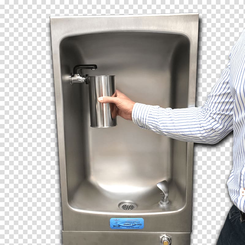 Drinking Fountains Water cooler Elkay Manufacturing Tap, airport water refill station transparent background PNG clipart