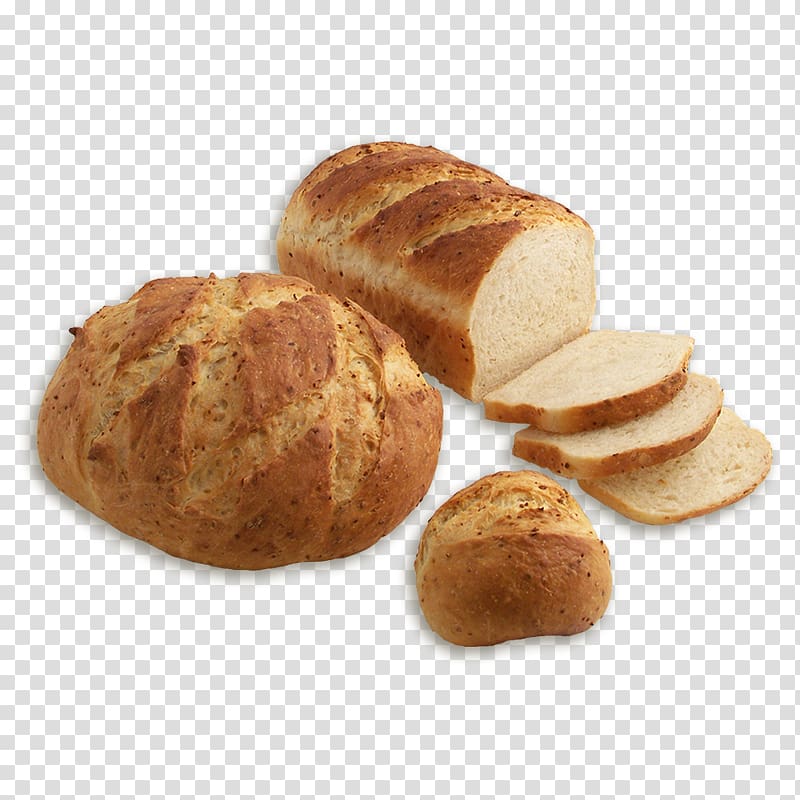 Rye bread Zwieback Pandesal Food, garlic onion transparent background PNG clipart