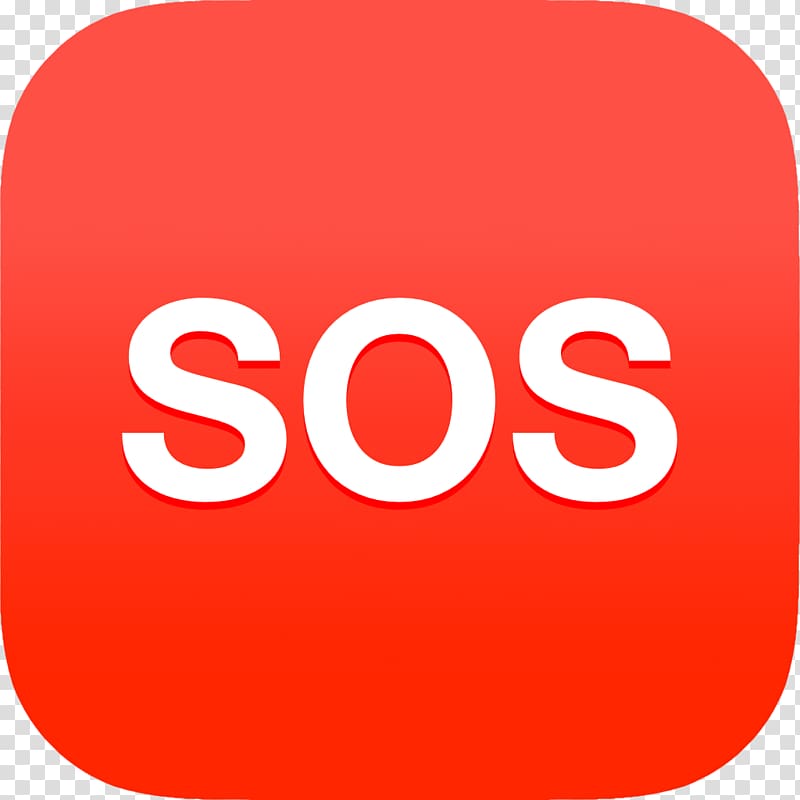 SOS Emergency Android Distress signal Personal safety app, SOS transparent background PNG clipart