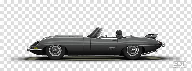 Personal luxury car Model car Sports car Mid-size car, Jaguar E-Type transparent background PNG clipart