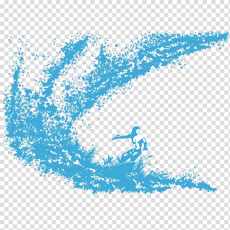 Graphic design, Printing characters Surfing transparent background PNG clipart