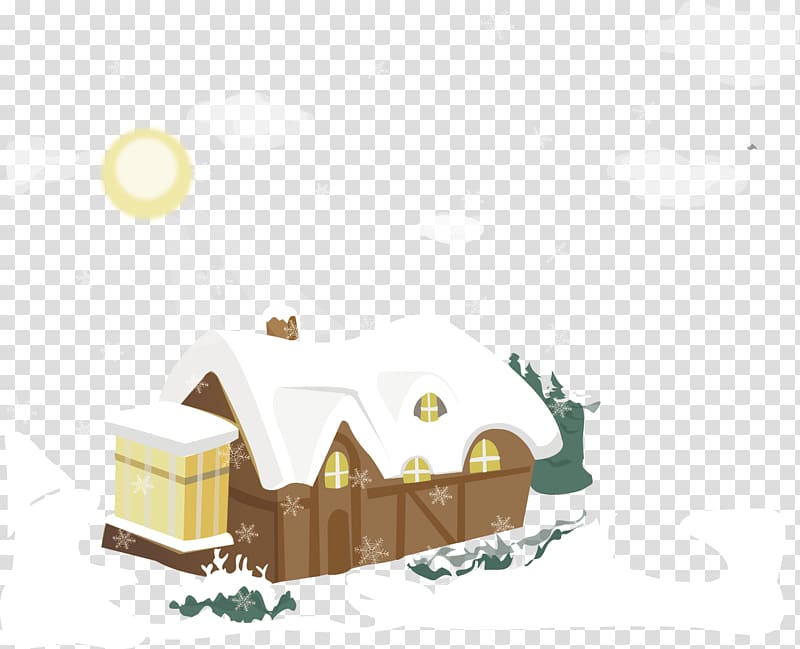 Daxue Snow Winter, Housing snow winter transparent background PNG clipart