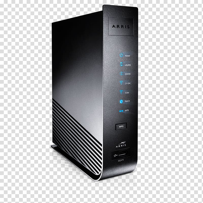 ARRIS Group Inc. Cable modem Wireless router, others transparent background PNG clipart