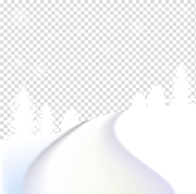 White Black , White winter landscape transparent background PNG clipart