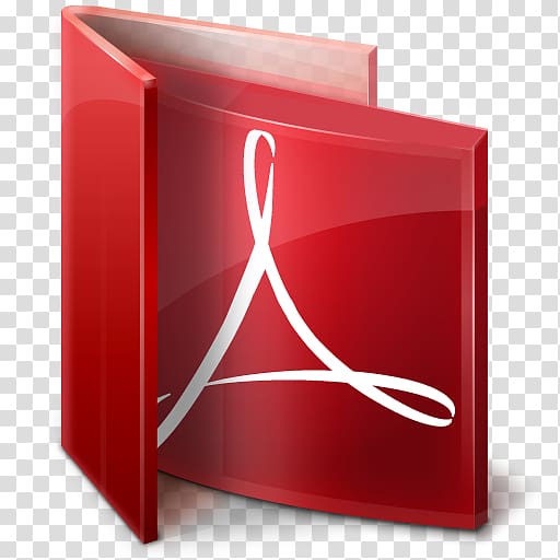 Adobe Acrobat Adobe Reader Portable Document Format Computer Software Adobe Systems, Red Pdf Logo transparent background PNG clipart