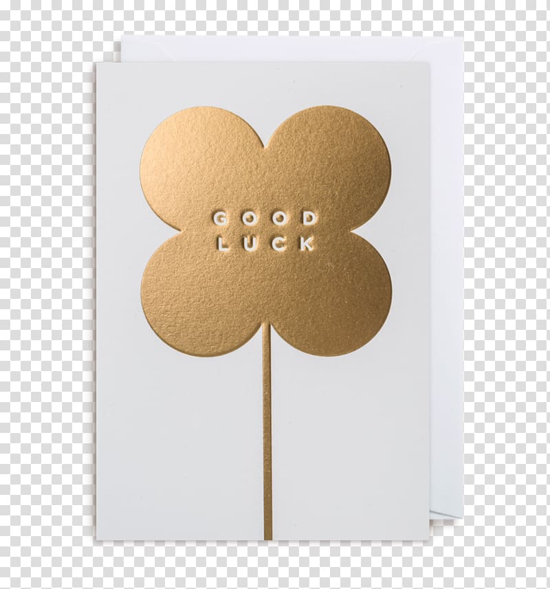 Four-leaf clover Luck Greeting & Note Cards Horseshoe, clover transparent background PNG clipart
