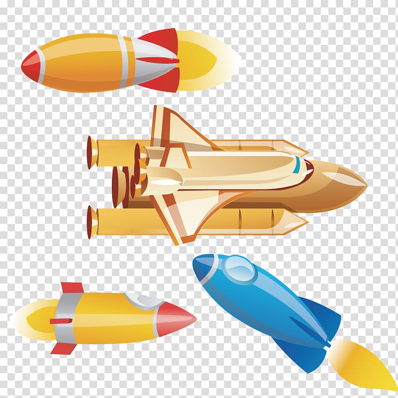 space Euclidean , Cartoon rocket transparent background PNG clipart