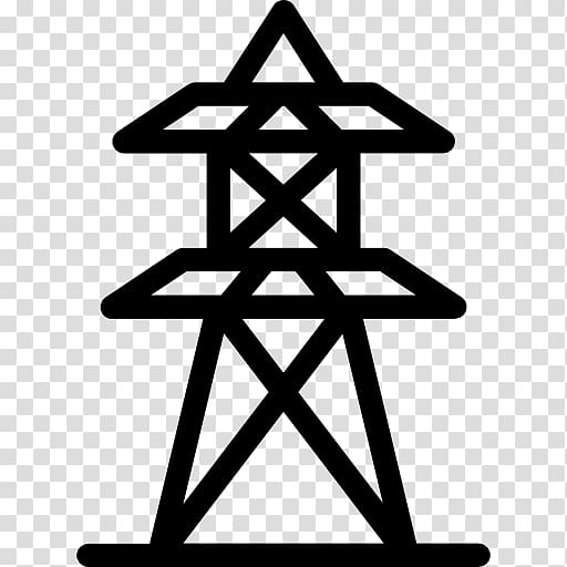Transmission tower Overhead power line Electricity Electrical grid Electrical energy, electric tower transparent background PNG clipart