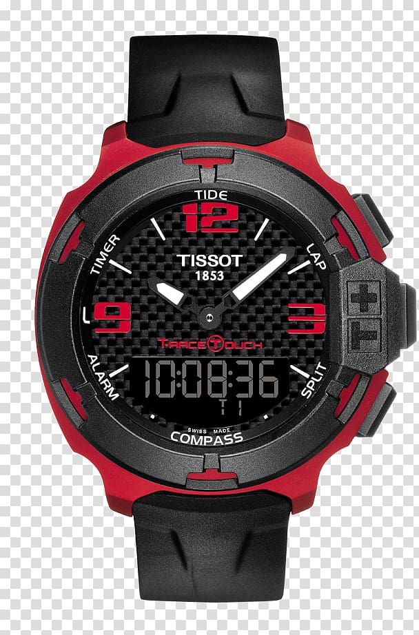 Tissot T-Race Chronograph Watch Swiss made, Tissot transparent background PNG clipart