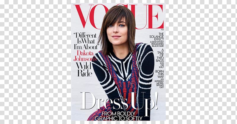 Anastasia Steele Vogue Fifty Shades Actor Magazine, dakota johnson transparent background PNG clipart