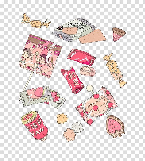 Pink Child Girl , candy transparent background PNG clipart