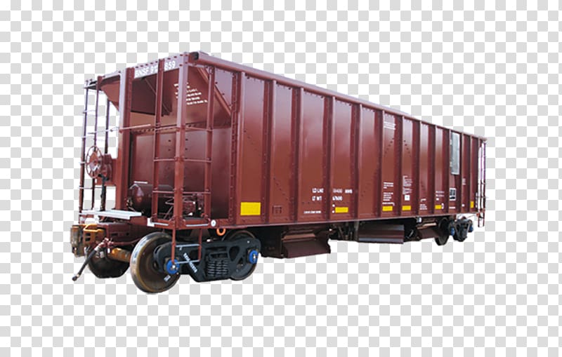 Goods wagon Rail transport Train Railroad car Passenger car, three view of freight car transparent background PNG clipart