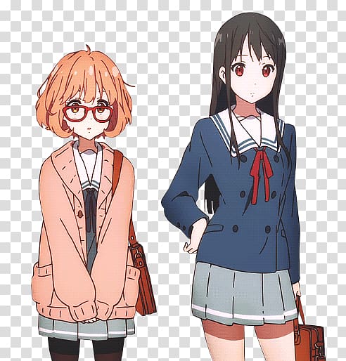 Anime Mangaka Beyond the Boundary Mitsuki, Anime transparent background PNG clipart