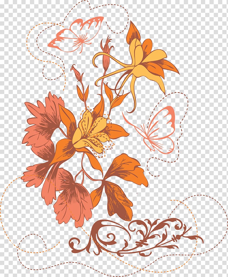 Floral design , design transparent background PNG clipart