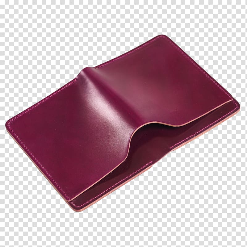 Wallet Purple Shell cordovan Color, Wallet transparent background PNG clipart