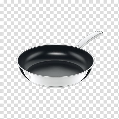 Frying pan Stainless steel WMF Group Cookware, Pan fried transparent background PNG clipart
