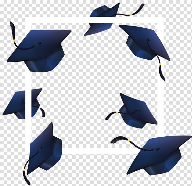 mortar board template, Graduation ceremony Square academic cap, Flying bachelor cap transparent background PNG clipart
