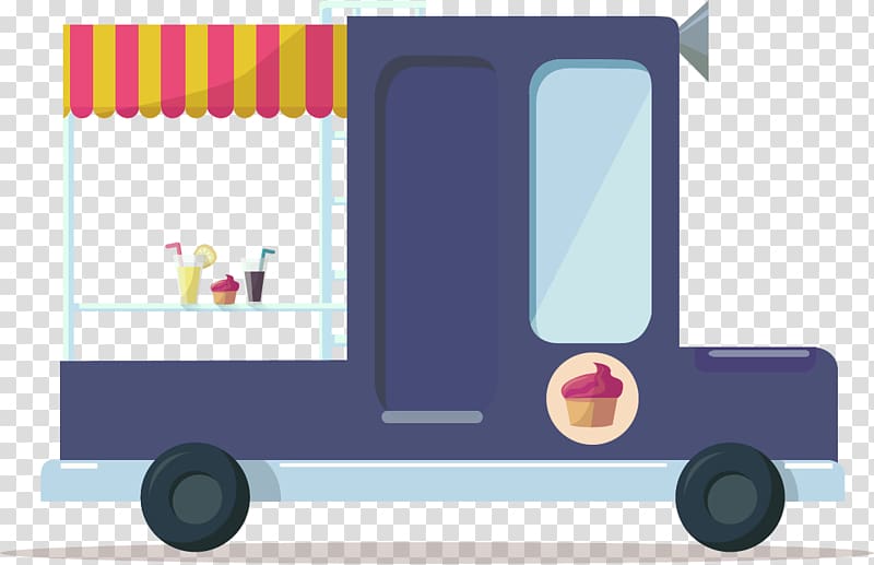 Food, Hand-painted food truck transparent background PNG clipart