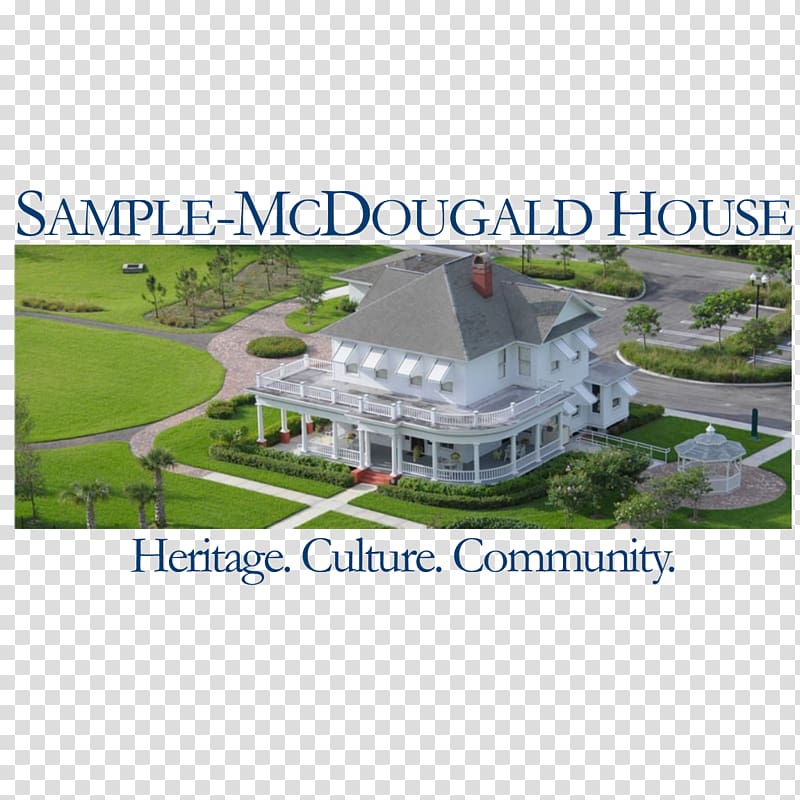 Sample-McDougald House Delray Beach Historic house museum, house transparent background PNG clipart