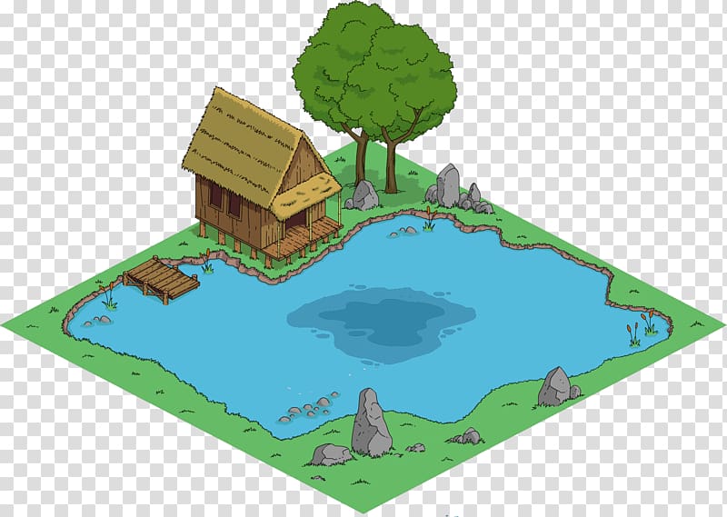 The Simpsons: Tapped Out Homer Simpson Grampa Simpson Sideshow Bob Treehouse of Horror, pond transparent background PNG clipart