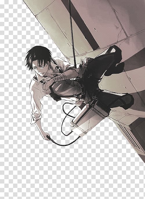 Levi Attack on Titan: Lost Girls Eren Yeager Mikasa Ackerman, manga transparent background PNG clipart