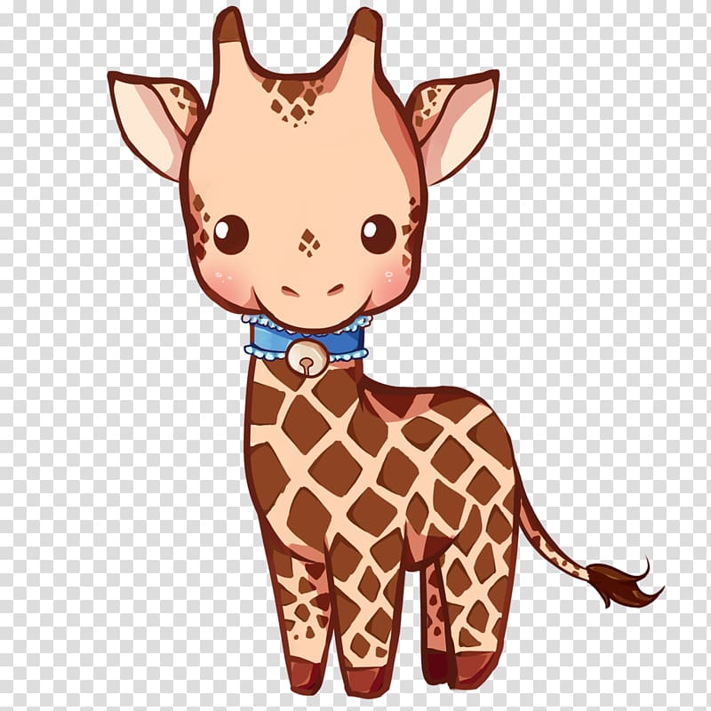 Giraffe Cuteness Drawing Kavaii Lion, giraffe transparent background PNG clipart