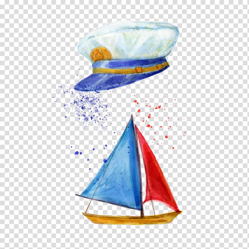 Euclidean Icon, navy cap transparent background PNG clipart
