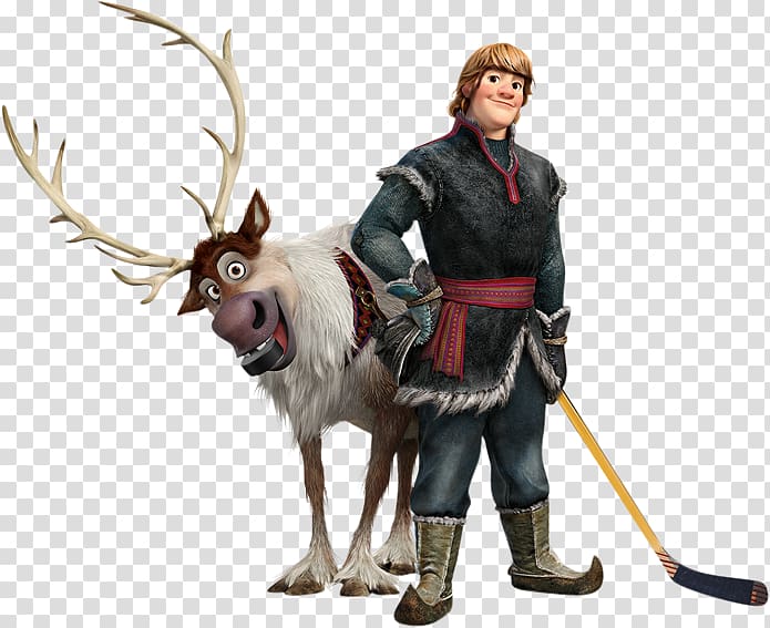 Kristoff Elsa Anna Olaf , Sven transparent background PNG clipart