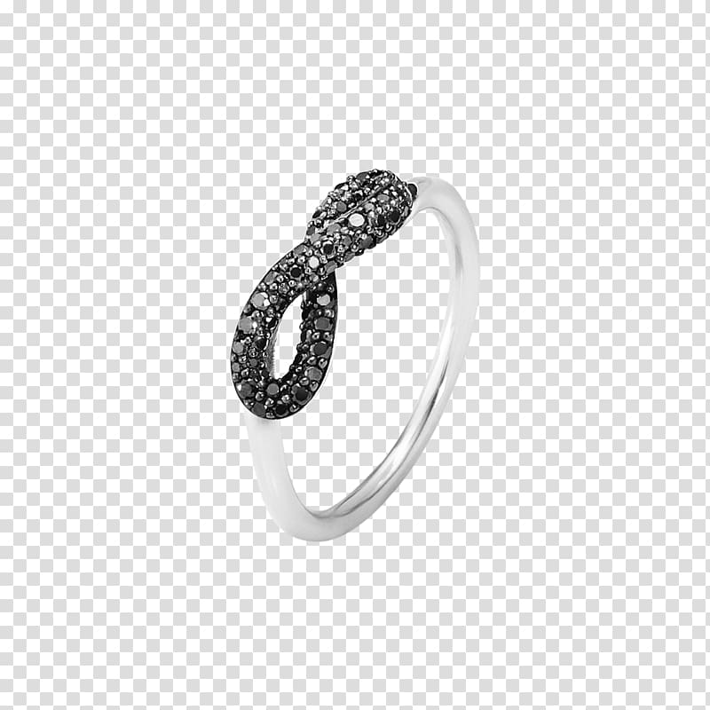 Eternity ring Silver Diamond Jewellery, ring transparent background PNG clipart