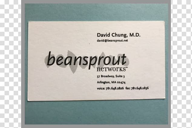 Paper Logo Business Cards Brand Dot-com bubble, Bean Sprout transparent background PNG clipart