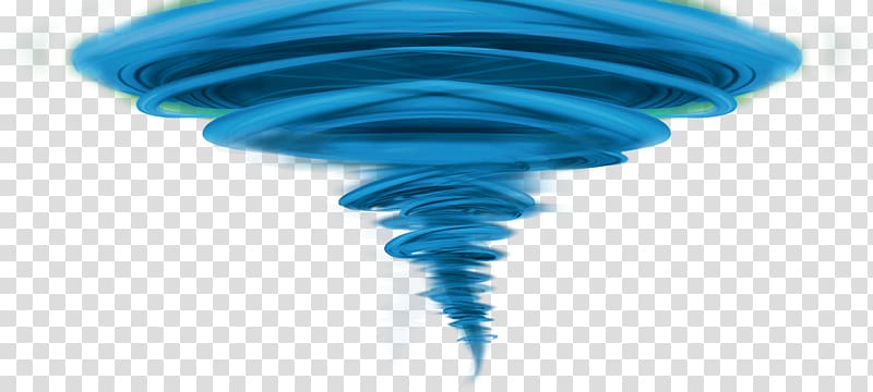 Blue Ciclon, Tornado vortex transparent background PNG clipart