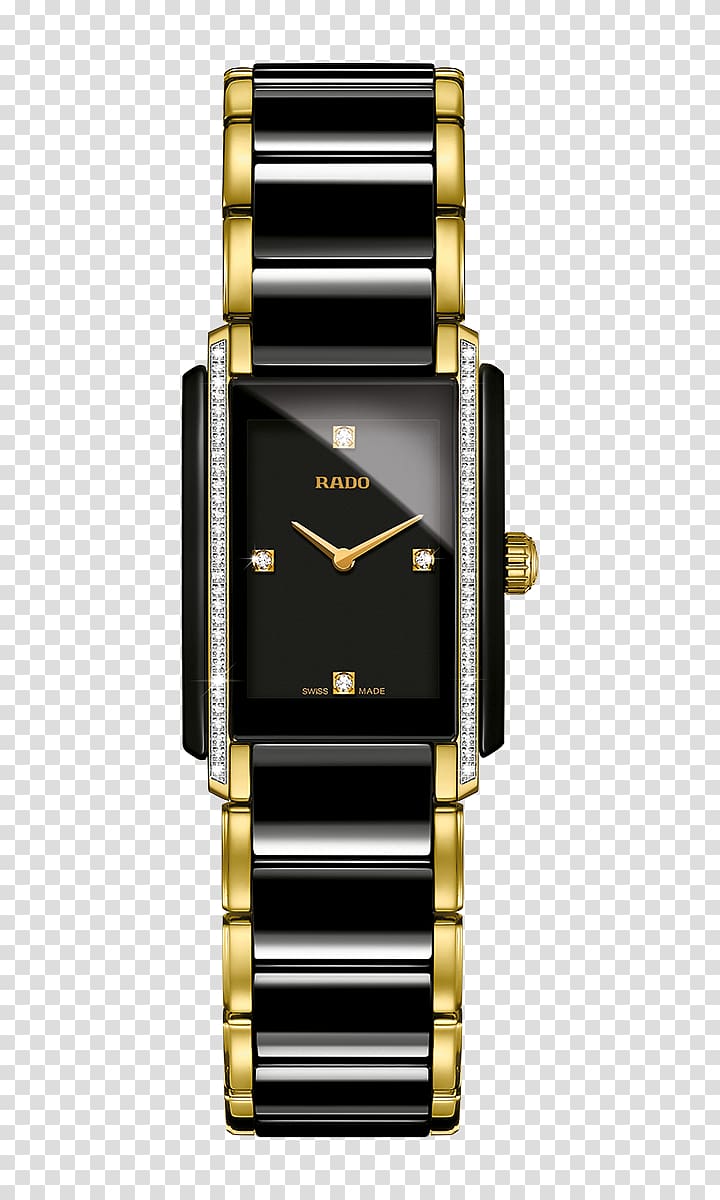 Rado Watch Quartz clock Swiss made, dkny transparent background PNG clipart