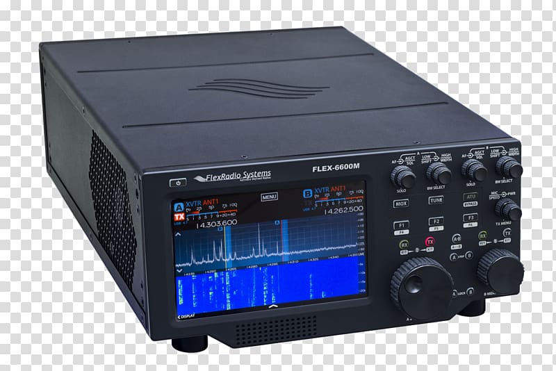 Software-defined radio Transceiver Amateur radio Flex, radio transparent background PNG clipart
