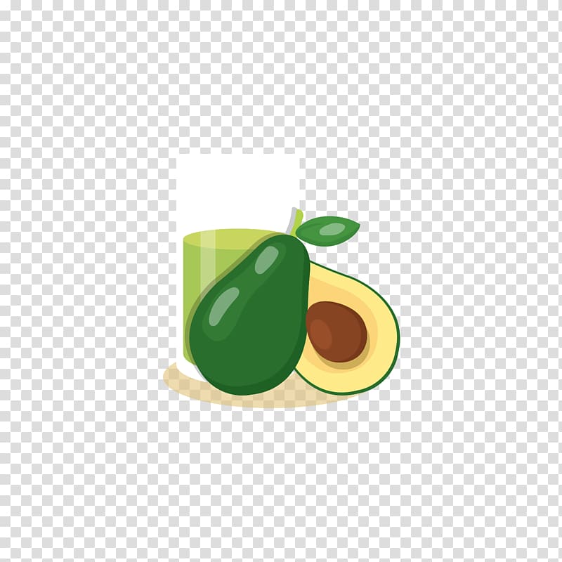 Pear Designer, Green pear and pear juice transparent background PNG clipart