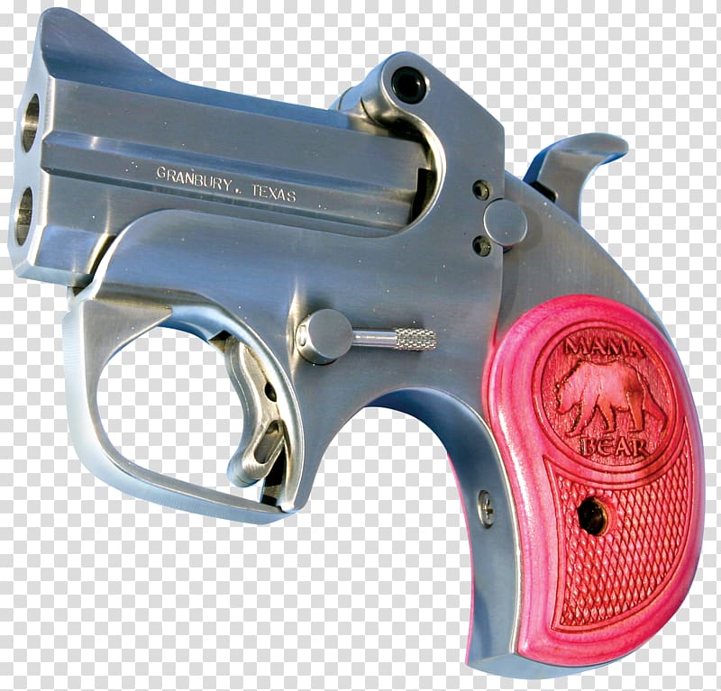 Bond Arms Derringer .357 Magnum .38 Special .45 Colt, Handgun transparent background PNG clipart