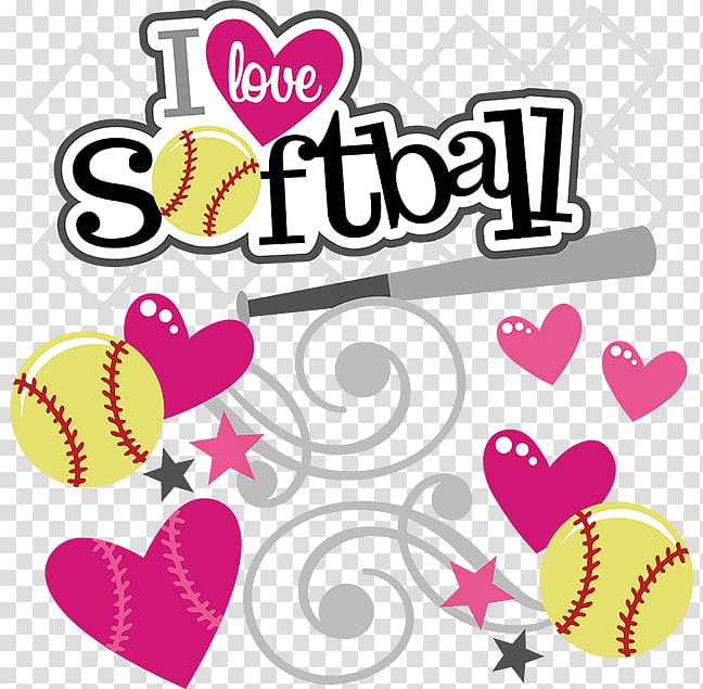 Fastpitch softball Baseball Scalable Graphics , Love Softball transparent background PNG clipart