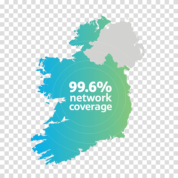 Northern Ireland Map, Coverage Map transparent background PNG clipart