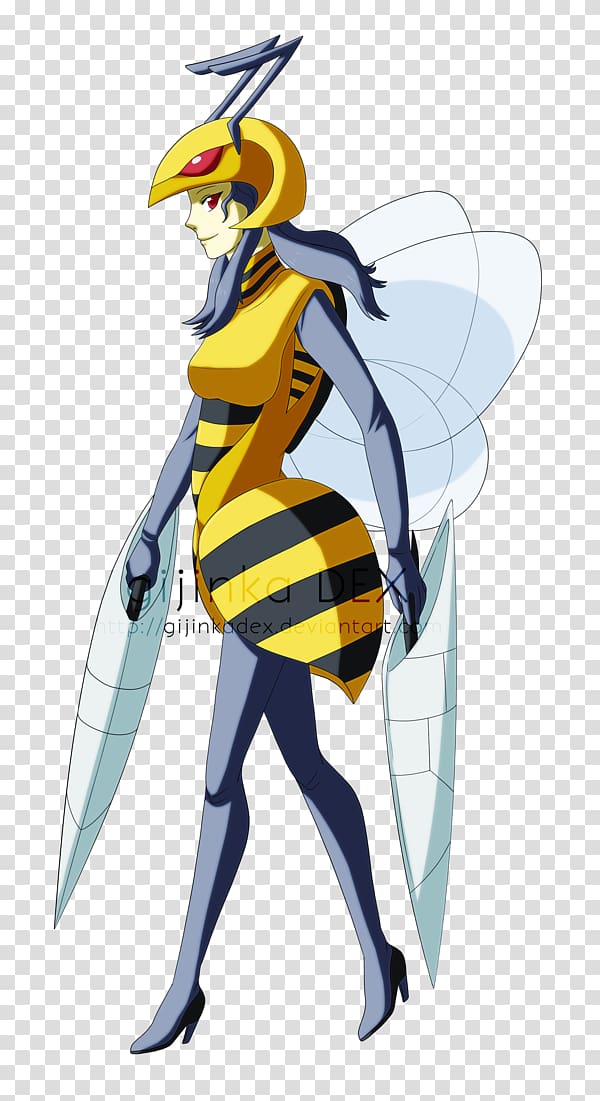 Beedrill Gender Pokémon Platinum, ROBOT BEE transparent background PNG clipart