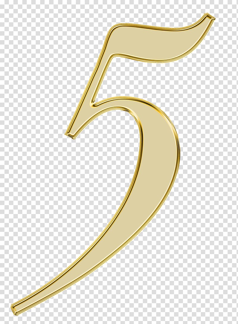 Number Numerical digit , 5 transparent background PNG clipart