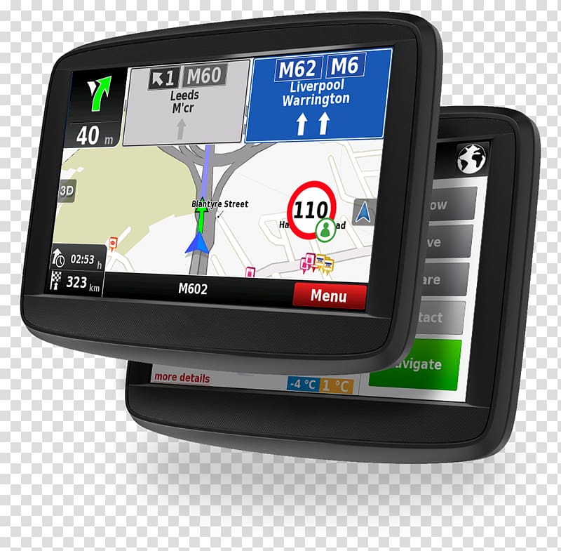 Automotive navigation system GPS Navigation Systems GPS navigation software NDrive Display device, GPS Navigation Software transparent background PNG clipart