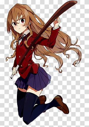 Taiga Anime Animegirl Toradora Freetoedit, HD Png Download , Transparent  Png Image - PNGitem