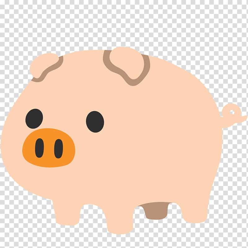 beige pig illustration, Domestic pig Galaxy Pig Emoji P I G PIG Pig Pig, pig transparent background PNG clipart