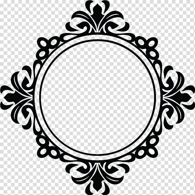 Wedding Connection Frames Sticker, baroque transparent background PNG clipart