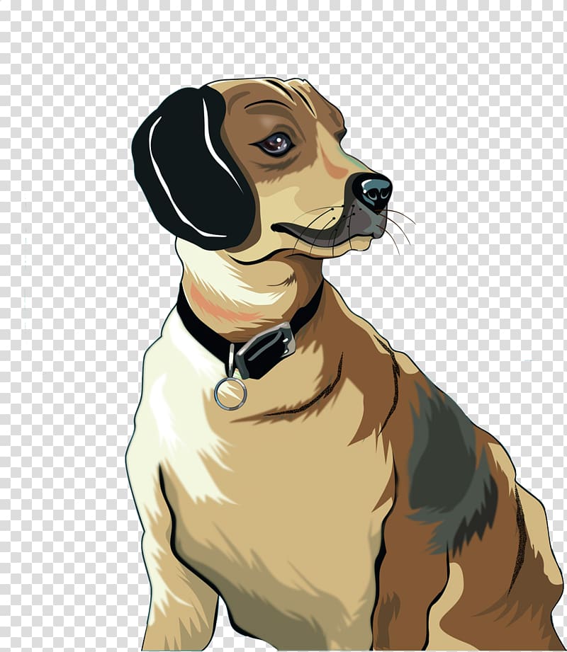 Border Collie , Cool cartoon dog transparent background PNG clipart