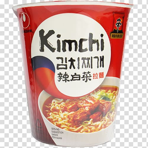 Breakfast cereal Instant noodle Kimchi Bowl Ramen Nongshim, KIMCHI transparent background PNG clipart