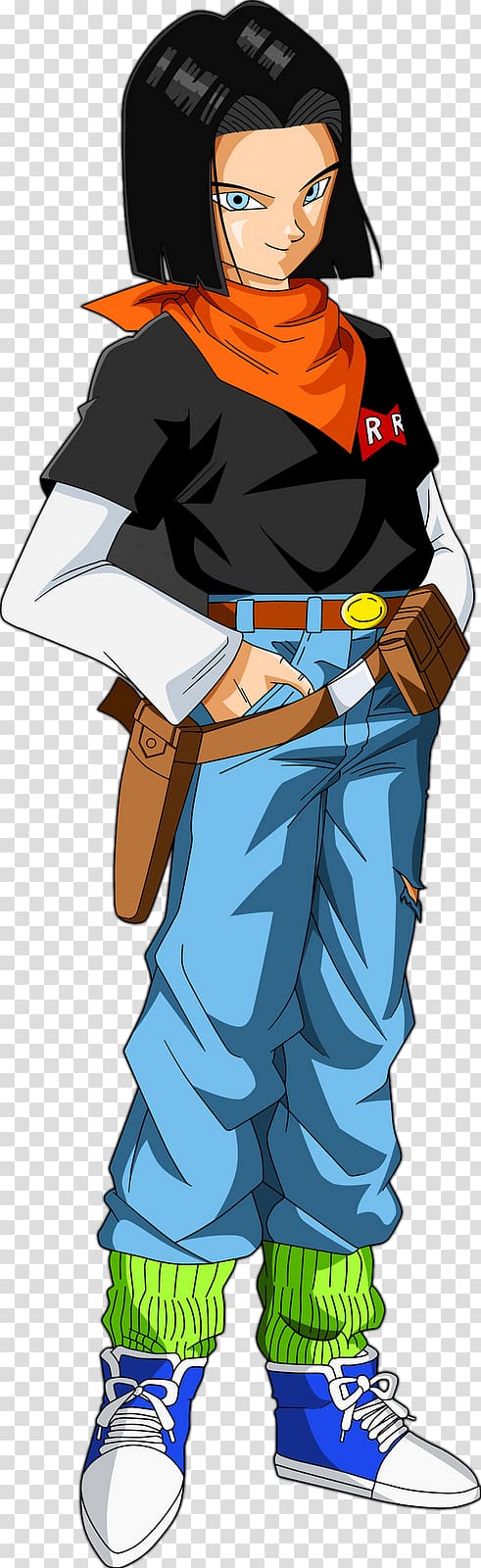 Dragon Ball Z Android 17 Android 18 Videl Vegeta, dragon ball z transparent background PNG clipart
