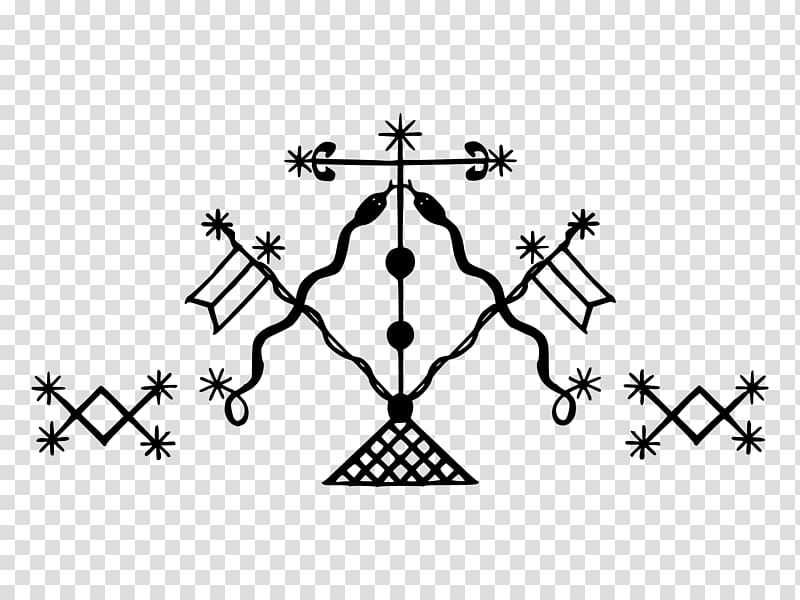 Haitian Vodou Damballa Veve Loa, symbol transparent background PNG clipart