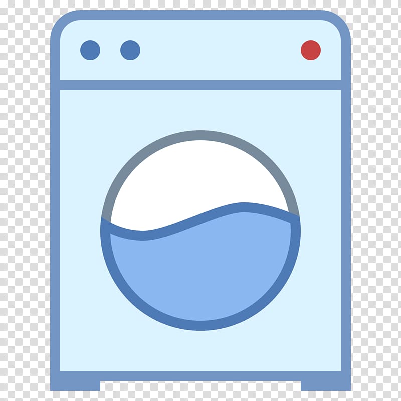 Washing Machines Computer Icons Laundry symbol, washing machine transparent background PNG clipart