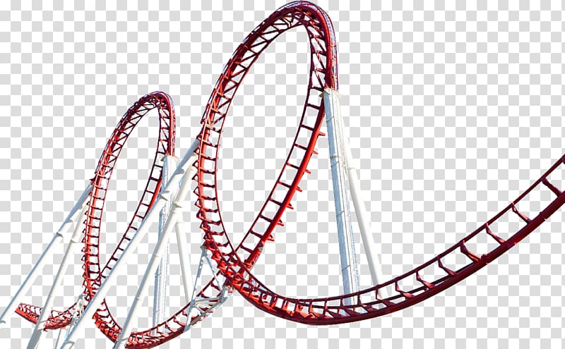 roller coaster ride, RollerCoaster Tycoon World Planet Coaster The Roller Coaster Demon New Texas Giant, Amusement Park Roller Coaster transparent background PNG clipart